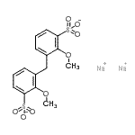 CAS#: 93857-04-6, Disodium 3,3'-methylenebis(2-methoxybenzenesulfonate)