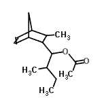 CAS#: 93892-56-9, 2-Methyl-1-(3-methylbicyclo[2.2.1]hept-5-en-2-yl)butyl acetate