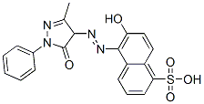 CAS#: 93893-62-0, 5-[(4,5-Dihydro-3-Methyl-5-Oxo-1-Phenyl-1H-Pyrazol-4-Yl)Azo]-6-Hydroxynaphthalene-1-Sulphonic Acid