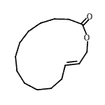 CAS 登录号：93893-91-5， (14E)-氧杂环十六碳-14-烯-2-酮