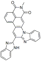CAS#: 93904-40-6, 8-(1H-Benzimidazol-2-Yl)-2-Methyl-1H-Benzimidazo(1,2-a)Isoquino(5,4-fg)Quinoline-1,3(2H)-Dione