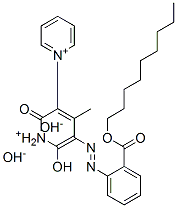 CAS#: 93919-15-4, 1',2'-Dihydro-6'-Hydroxy-4'-Methyl-5'-[2-[2-[(Nonyloxy)Carbonyl]Phenyl]Diazenyl]-2'-Oxo-1,3'-Bipyridinium Hydroxide (1:1)