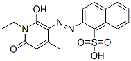 CAS#: 93923-65-0, 2-[(1-Ethyl-1,6-Dihydro-2-Hydroxy-4-Methyl-6-Oxo-3-Pyridyl)Azo]Naphthalene-1-Sulphonic Acid