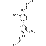 CAS#: 93940-21-7, 3-[4'-(3-Cyano-1-triazen-1-yl)-3,3'-dimethoxy-4-biphenylyl]-1-triazene-1-carbonitrile