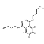 CAS#: 93952-11-5, Dibutyl 1,2-(<sup>2</sup>H<sub>4</sub>)benzenedicarboxylate
