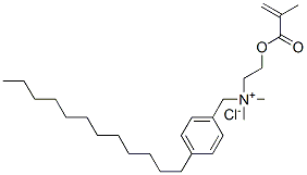 CAS#: 93963-47-4, (4-Dodecylbenzyl)Dimethyl[2-[(2-Methyl-1-Oxoallyl)Oxy]Ethyl]Ammonium Chloride