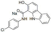 CAS#: 93964-27-3, N-(4-Chlorophenyl)-2-Hydroxy-9H-Carbazole-1-Carboxamide Sodium Salt (1:1)
