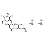CAS#: 93965-12-9, (1R,2S,3S,4R,6S)-4,6-Diamino-3-[(3-amino-3-deoxy-alpha-D-glucopyranosyl)oxy]-2-hydroxycyclohexyl 2,6-diamino-2,3,4,6-tetradeoxy-alpha-D-erythro-hexopyranoside sulfate (1:2)
