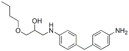 CAS#: 93966-58-6, 1-[[4-[(4-Aminophenyl)Methyl]Phenyl]Amino]-3-Butoxypropan-2-Ol