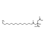 CAS#: 93980-61-1, 2-Hydroxy-2-[2-oxo-2-(tetradecyloxy)ethyl]succinic acid