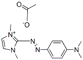 CAS#: 93981-01-2, 2-[[4-(Dimethylamino)Phenyl]Azo]-1,3-Dimethyl-1H-Imidazolium Acetate