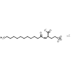 CAS#: 93981-26-1, 2-[(1-oxododecyl)amino]-4-sulfonato-Butanoate sodium salt (1:1)