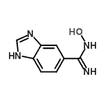 CAS#: 939999-63-0, N-Hydroxy-1H-benzimidazole-5-carboximidamide