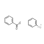 CAS#: 94-43-9, Phenylmercury(1+) benzoate