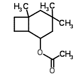 CAS#: 94022-62-5, 4,4,6-Trimethylbicyclo[4.2.0]oct-2-yl acetate