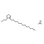 CAS#: 94023-43-5, 1-(2-Hydroxyethyl)-2-tridecyl-4,5-dihydro-1H-imidazol-1-ium acetate