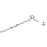 CAS#: 94023-46-8, 2-(8,11-Heptadecadien-1-yl)-1-(2-hydroxyethyl)-4,5-dihydro-1H-imidazol-1-ium acetate