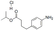 CAS 登录号：94094-47-0， 4-(4-氨基苯基)丁酸异丙基酯盐酸盐