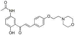 CAS#: 94094-52-7, N-[4-Hydroxy-3-[3-[4-[2-(Morpholin-4-Yl)Ethoxy]Phenyl]-1-Oxoallyl]Phenyl]Acetamide