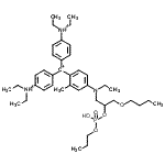 CAS#: 94094-63-0, {4-[(3-Butoxy-2-{[hydroxy(propoxy)phosphoryl]oxy}propyl)(ethyl)amino]-2-methylphenyl}{bis[4-(diethylammonio)phenyl]}methylium