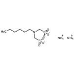 CAS#: 94107-70-7, P,P'-[(hexylimino)bis(methylene)]bis-Phosphonate ammonium salt (1:2)