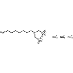 CAS#: 94107-82-1, P,P'-[(octylimino)bis(methylene)]bis-Phosphonate ammonium salt (1:3)