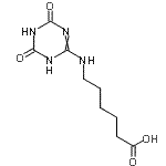 CAS#: 94113-62-9, 6-[(4,6-Dioxo-1,4,5,6-tetrahydro-1,3,5-triazin-2-yl)amino]hexanoic acid