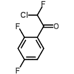 CAS#: 94119-78-5, 2-Chloro-1-(2,4-difluorophenyl)-2-fluoroethanone