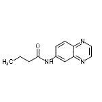 CAS#: 941282-02-6, N-(6-Quinoxalinyl)butanamide