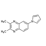 CAS 登录号：941283-13-2， 2,3-二甲基-6-(1H-吡咯-1-基)喹喔啉
