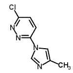 CAS#: 941294-26-4, 3-Chloro-6-(4-methyl-1H-imidazol-1-yl)pyridazine