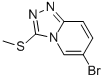 CAS 登录号：941294-56-0， 6-溴-3-(甲硫基)-1,2,4-三唑并[4,3-a]吡啶