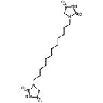 CAS#: 94134-11-9, 1,1'-(Dodecane-1,12-Diyl)Bisimidazolidine-2,4-Dione