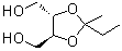CAS#: 94134-59-5, [(4S,5S)-2-Ethyl-2-methyl-1,3-dioxolane-4,5-diyl]dimethanol