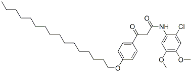 CAS#: 94134-63-1, N-(2-Chloro-4,5-Dimethoxyphenyl)-3-[4-(Hexadecyloxy)Phenyl]-3-Oxopropionamide
