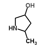 CAS#: 94134-94-8, 5-Methyl-3-pyrrolidinol