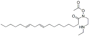 CAS#: 94139-11-4, N-(2-((2-Hydroxyethyl)Amino)Ethyl)Octadeca-9,12-Dienamide Monoacetate