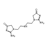 CAS#: 94158-01-7, 1,1'-(Iminodi-2,1-ethanediyl)bis(2-amino-1,5-dihydro-4H-imidazol-4-one)