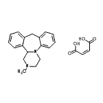 CAS#: 94158-34-6, 2-Methyl-1,2,3,4,10,14b-hexahydrodibenzo[c,f]pyrazino[1,2-a]azepine (2Z)-2-butenedioate (1:1)