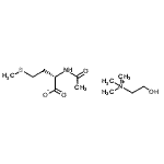 CAS 登录号：94160-03-9， (2S)-2-乙酰氨基-4-甲硫基-丁酸酯;2-羟基乙基-三甲基-铵