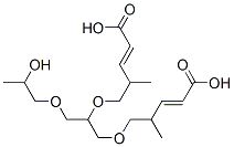 CAS#: 94160-27-7, 2-Propenoic Acid [1-[(2-Hydroxypropoxy)Methyl]-1,2-Ethanediyl]Bis[Oxy(1-Methyl-2,1-Ethanediyl)]Ester