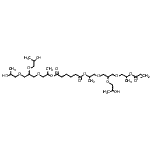 CAS#: 94160-29-9, [2-[2,3-bis(2-hydroxypropoxy)propoxy]-1-methyl-ethyl] [2-[2-(2-hydroxypropoxy)-3-(2-prop-2-enoyloxypropoxy)propoxy]-1-methyl-ethyl] hexanedioate