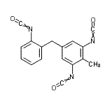 CAS#: 94166-83-3, 1,3-diisocyanato-5-[(2-isocyanatophenyl)methyl]-2-methyl-benzene