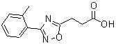 CAS 登录号：94192-15-1， 3-[3-(2-甲基苯基)-1,2,4-恶二唑-5-基]丙酸