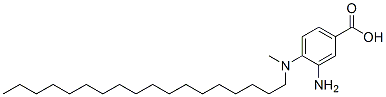 CAS#: 94199-45-8, 4-(N-Methyl-N-Octadecylamino)-3-Aminobenzoic Acid