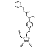 CAS#: 94199-50-5, benzyl 2-[[4-[4,5-dicyano-1-(cyanomethyl)imidazol-2-yl]azophenyl]-methyl-amino]acetate
