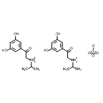 CAS#: 94200-15-4, [2-(3,5-dihydroxyphenyl)-2-oxo-ethyl]-isopropyl-ammonium sulfate