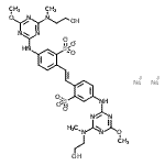 CAS 登录号：94200-36-9， 二钠5-[[4-(2-羟基乙基-甲基-氨基)-6-甲氧基-1,3,5-三嗪-2-基]氨基]-2-[(E)-2-[4-[[4-(2-羟基乙基-甲基-氨基)-6-甲氧基-1,3,5-三嗪-2-基]氨基]-2-磺酸-苯基]乙烯基]苯磺酸酯