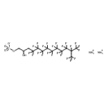 CAS#: 94200-50-7, diammonium [4,4,5,5,6,6,7,7,8,8,9,9,10,10,11,11,12,13,13,13-icosafluoro-2-hydroxy-12-(trifluoromethyl)tridecyl] phosphate