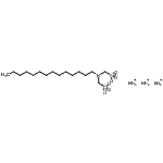 CAS#: 94202-01-4, triammonium N,N-bis(phosphonatomethyl)tetradecan-1-amine